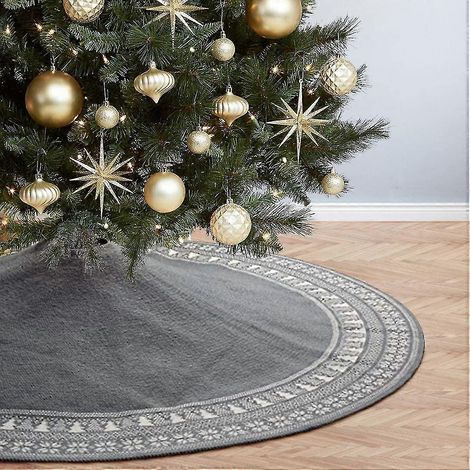 Grande jupe de sapin de Noël, 122 cm (1/5)