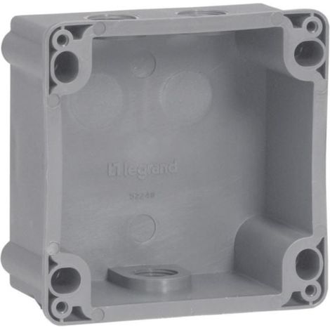 Boîtier réversible Hypra IP44/55 pour Prisinter fixe 3P+N+T 16A - plastique - LEGRAND