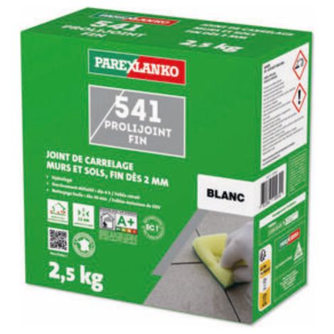 Fliesenfugenmasse PAREXLANKO 541 Prolijoint Fin - Weiß - 2,5 kg - L541BLANC2.5