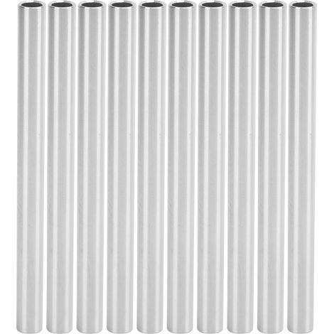 10 Pièces Tube Aluminium Sans Soudure 8x6mm Longueur 3.9 Pouces Accessoires pour Modélisme 6100-0608-0100 (1/5)
