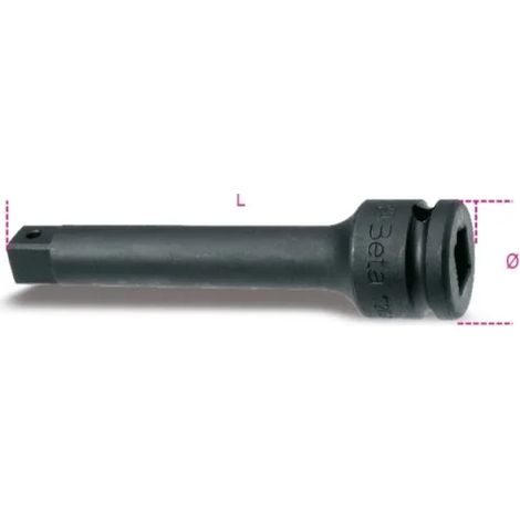 Beta 730/21 Prolunga 250 mm per bussole macchina 1.1/2"