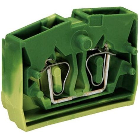 Borne d'extrémité WAGO 264-327 6 mm ressort de traction Affectation: terre vert, jaune 1 pc(s) (1/5)