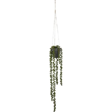 Mica Decorations Plante suspendue artificielle Vert H56xl9xL9cm (1/5)