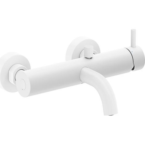 Ravak Espirit - Grifo de bañera, blanco mate X070242 (1/4)