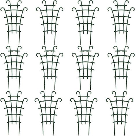 Support pour plantes grimpantes de jardin, support pour légumes en pot, tuteurs réutilisables pour légumes, plan décoratif (1/4)