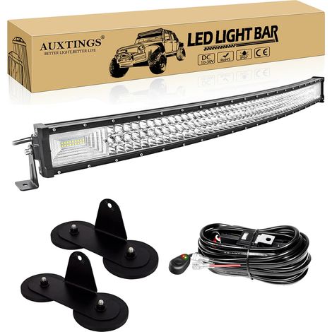 Barre lumineuse LED, conception étanche, sortie de haute luminosité, 42in Supports Fil (1/2)