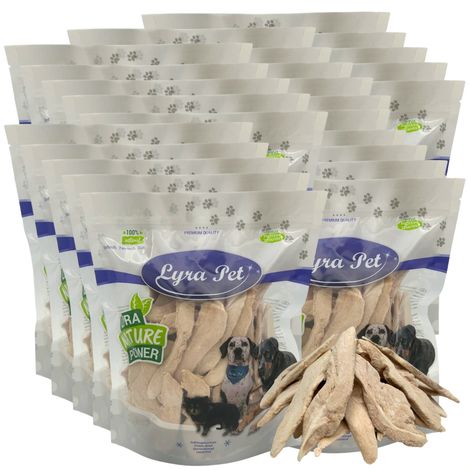 5 kg (25 x 200 g) Lyra Pet® Magret de canard lyophilisé