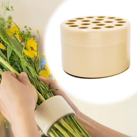 Soporte espiral reutilizable para tallos de flores, herramienta para dar forma a ramos y arreglos florales.