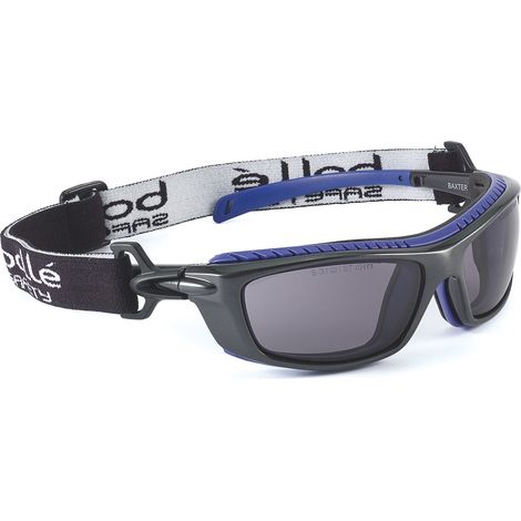 Lunettes de protection Bolle BAXTER, Fumée, Polycarbonate anti-buée, Résistant aux rayures ( Prix pour 1 )