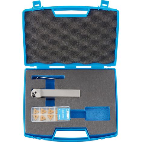 Utensile per esterno 90° FERVI KITPTGNR20 con inserti TNMG160404N per tornio (1/3)