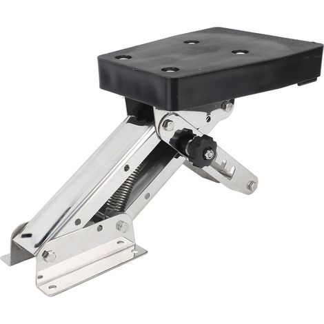 Bnineteenteam Support de Moteur de Bateau, Support de Moteur Hors-Bord en Acier Inoxydable, Support de Moteur Marin pour Moteur 2 Temps de 7,5 à 20.