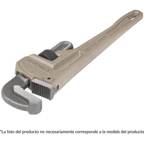 Llave Stilson de aluminio para tubo - 300 mm