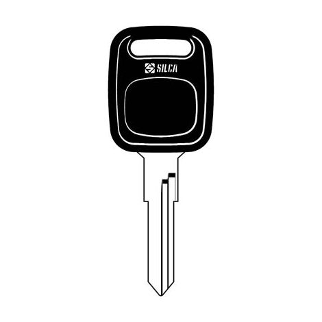 Chiave Auto Audi HU49BP Silca Acciaio Nichelato 5 Pezzi