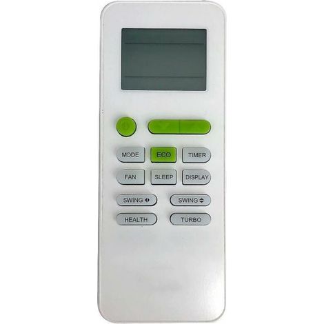 Adecuado para el mando a distancia del aire acondicionado inglés TCLL GYKQ-52 (1/5)