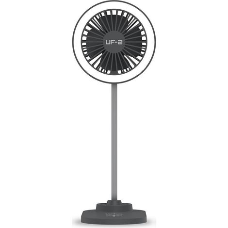Veho UF-2 3-in-1 Tischstation – USB-Ventilator – Qi-Ladegerät – LED-Lampe, VUF-002-UF2