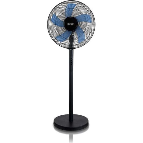 VENTILADOR PIE SOGO VEN-SS-21270 5ASP.40CM 40W NEGRO