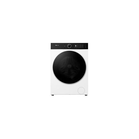 Hisense WD5I1245BWRH Lave-linge Sèche-linge pose libre 12/8 kg pompe à chaleur Wi-Fi blanc 1400 tr/min (1/5)