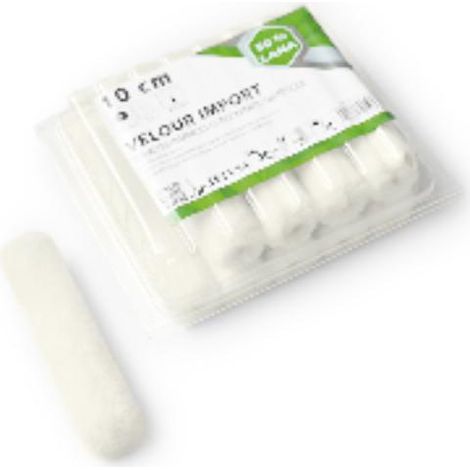 FPLUS recambio rodillo espe.esmalte 10 cms.x10 unds. , RECAMBIO RODILLO VELOUR 10 CM. Fibra natural felpa de lana 5 mm. Cono Ø 15 mm.
Para a
