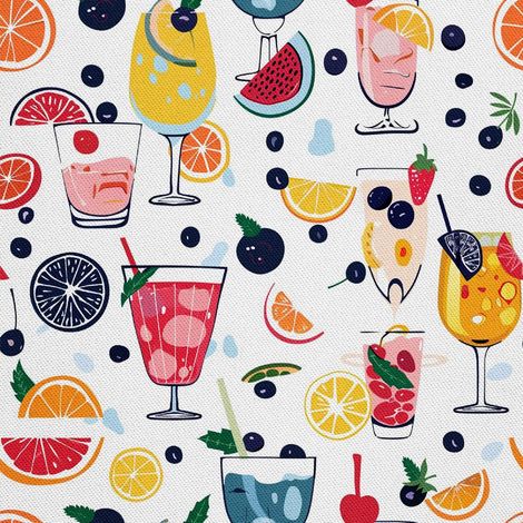 Decoffe Oxford exterior - Motiv Cocktail  DX8603 (1/5)
