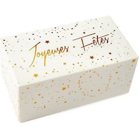 Boîte pour bûche de Noël