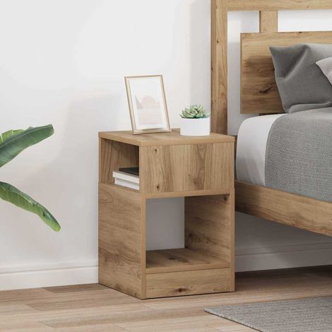 Beistelltisch 2 pcs Artisan-Eiche 30,5 x 30 x 45 cm