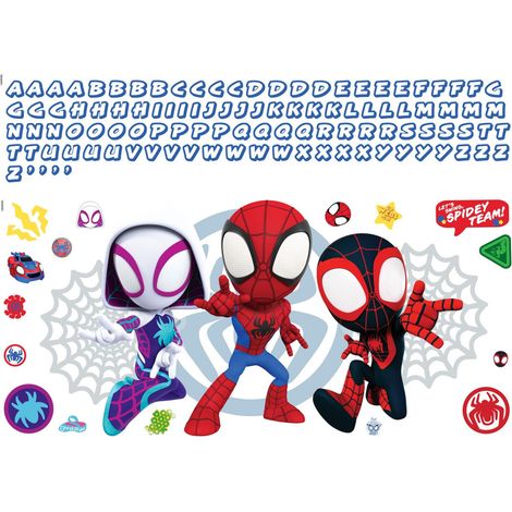 Stickers à personnaliser Amazing Spider-man 3 personnages collection Spidey (1/5)