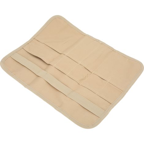 Sac de rangement étanche pliable pour couverts, organisation portable suspendue pour barbecue et repas en plein air. (1/5)