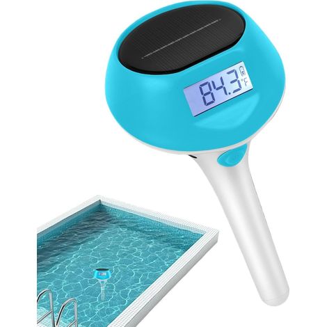 Thermomètre Flottant Pour Eau - Moniteur flottant étanche  Jauge de Température d'Eau pour Spa et Piscine - pour bain à remous intérieur et extérieur maison spa aquarium fête