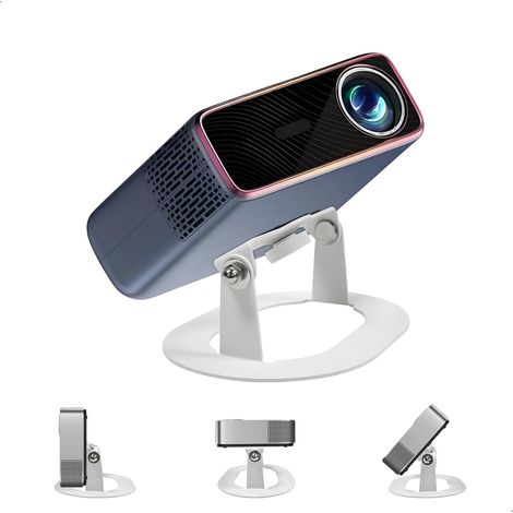 Support Videoprojecteur, Trou de vis de 1/4 de Pouce, Support Universel pour Projecteur, Angle de Projection Réglable, Convient pour Les Tables (1/5)