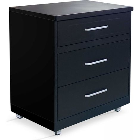 Oviala – Meuble de cuisine extérieure 3 tiroirs en acier inoxydable – Dimensions 96x81x66 cm – Surface de travail pour préparation repas – Pieds réglables