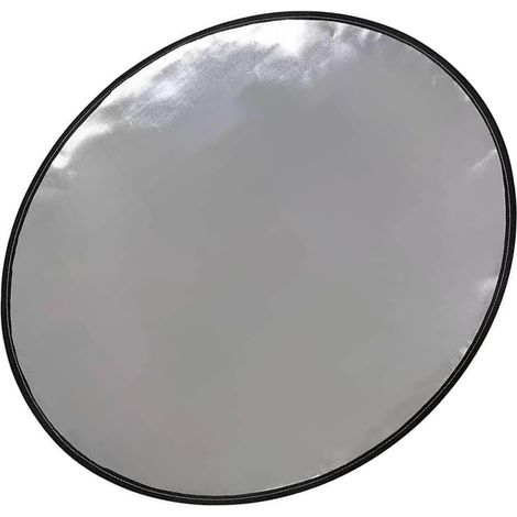 Tapis Ignifuge - Tapis de Protection pour Foyer Extérieur Barbecue et Pique-Nique - 28 x 28 x 0,6 cm - Fibre de Verre - 1 Pièce (1/5)