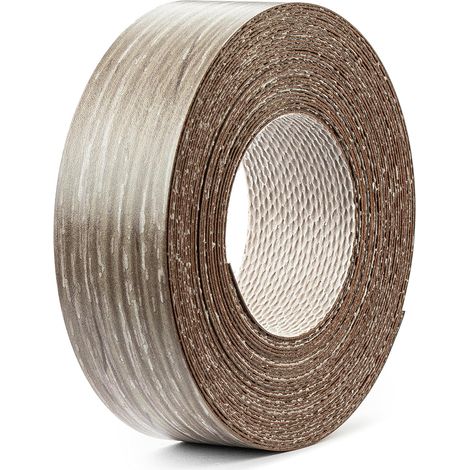 Bande de chant 21mm x 5m en mélaminé thermocollant épaisseur 0,5mm facile à appliquer Bricolage Ruban Panneau Plan de travail Bois, chêne sonoma tabac