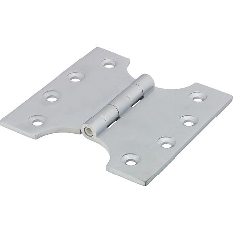 TIMCO Parliament Brass Hinges Satin Chrome - 102 x 100
