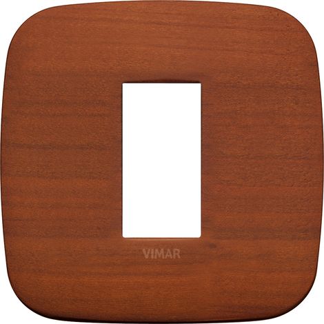 VIMAR - 19671.52 Placca Round 1M ciliegio