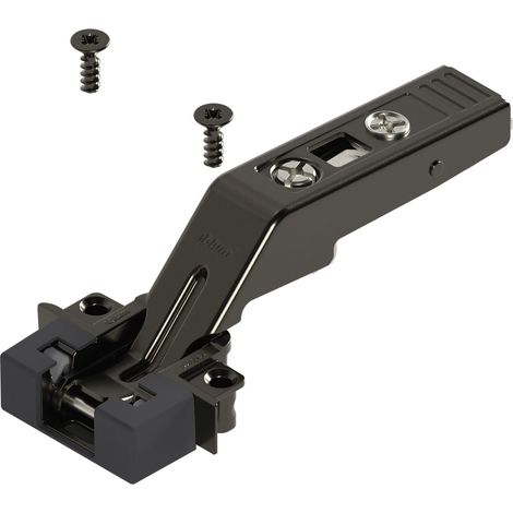 BLUM CLIP top ONYX Alurahmen Zwischenscharnier für AVENTOS HF 134° ohne Feder (1/2)