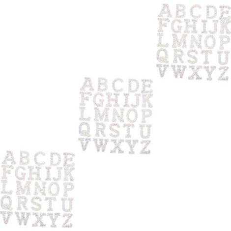 3 Ensembles Lettre De Diamant Chaud Stickers Correctif Stickers En Strass Vêtements Royal Patché Nombre Alphabet Fer Sur Patchs Lettre De Fer Sur Les Patchs 26 Pièces 3 (1/5)