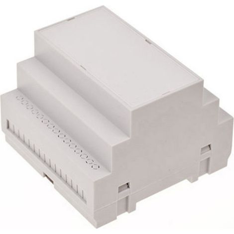 TRU COMPONENTS TC-7910884 Hutschienen-Gehäuse 88 x 90 x 65 ABS-V0 Grau 1 St. (1/3)