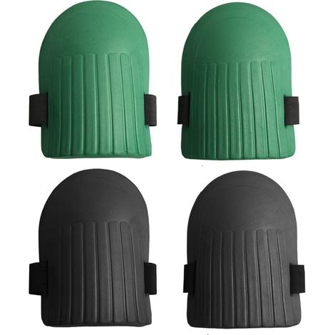 Due stivali alti in morbida schiuma, stivali alti in EVA, equipaggiamento protettivo, stivali alti in spugna per giardinaggio (verde scuro + nero)