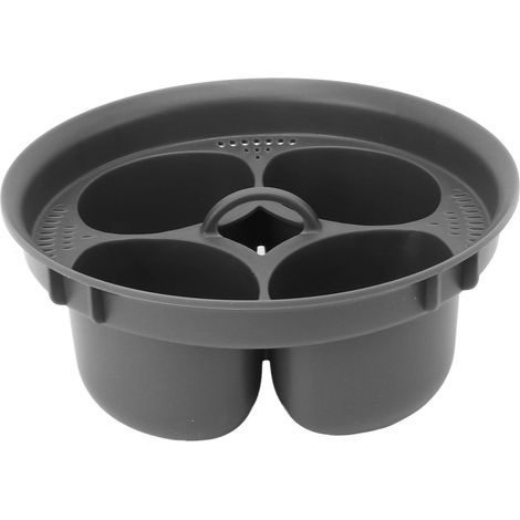 Multifunktionaler Dampfgarerkorb aus lebensmittelechtem PP, 4 Eierformen, Eierkocher-Zubehör für TM5 (1/5)