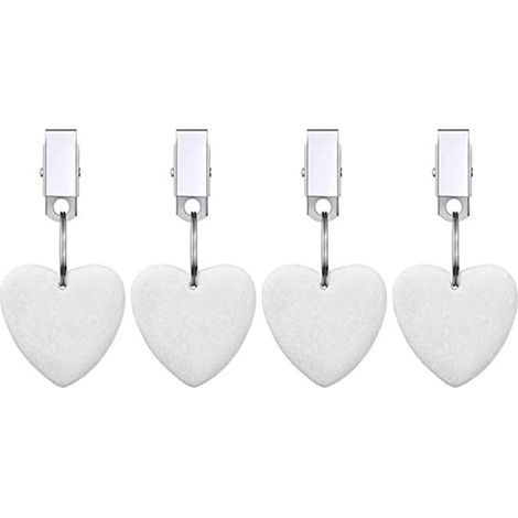 Juego de 4 pesas para manteles - Herramienta de fijación - Accesorio para el hogar, restaurante, fiesta de bodas