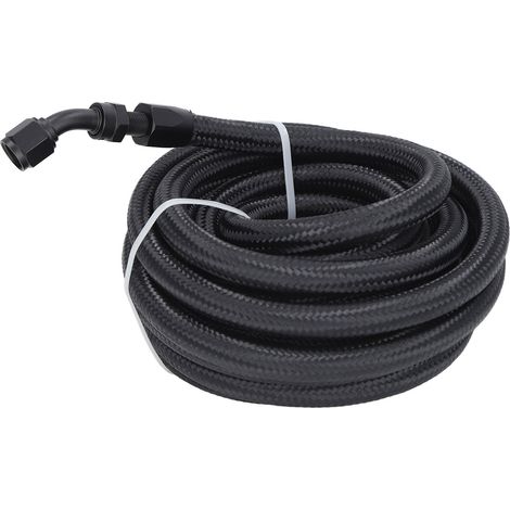 Kit de raccords pour tuyau de refroidissement d'huile 6AN + tuyau d'huile en caoutchouc tressé nylon résistant aux hautes températures (1/5)