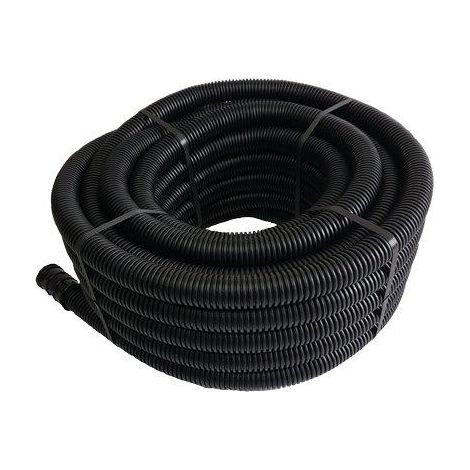 CAVIDOTTO DOPPIO STRATO  POLIESTERE NERO MM 63 MT  50
