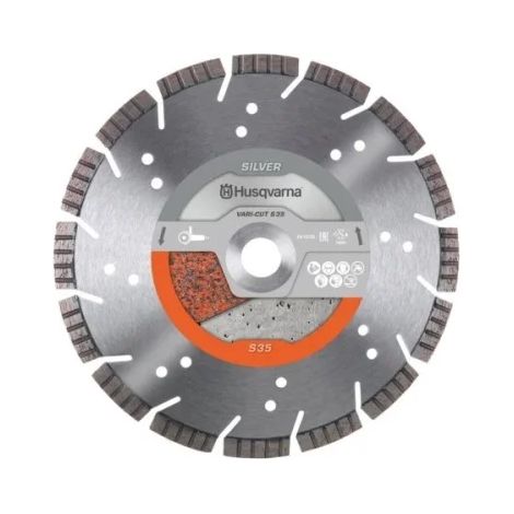 Husqvarna Disco diamantato Vari-Cut 115 mm per smerigliatrice angolare S35 cod. 579807330