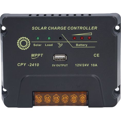 10A 12V/24V MPPT Selbstadaptiver Solarregler für industrielle Wasserpumpen (1/5)