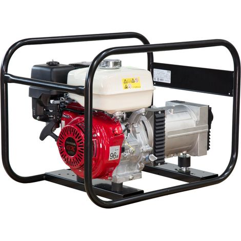 Elmag 53104 SEB 4100WE generador portátil motor Honda
