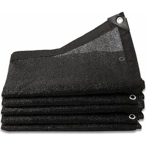 Filet D'Ombrage 8 Broches Ombrage 80% Renforce éPaissir Voile Ombrage, Serres Filet Coupe-Vent avec Oeillets,pour La Couverture VéGéTale/Serre/Jardin/Pergola(3x4m)