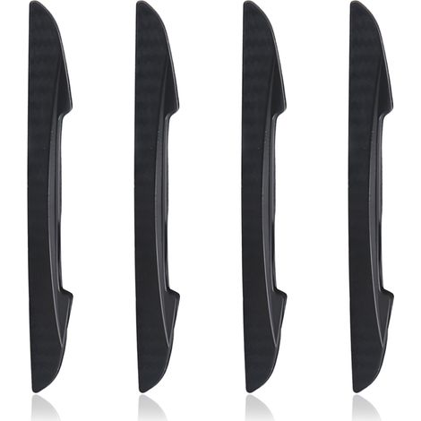 Lot de 4 Protections de bord de portière, Bandes anti-collision en caoutchouc, Universel pour voiture, Noir, 147x16x8mm(Q3 : Nouveaux produits pour le mois d'août) (1/5)