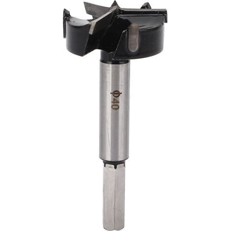 Jeffergarden Foret Forstner à 3 goujures de 40 mm en carbure cémenté pour le travail du bois
