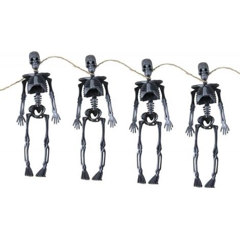 Squelettes Noirs 15cm - Lot de 4 - 440426476