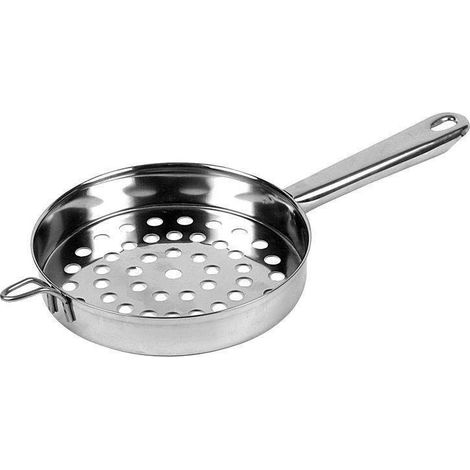 Rallador de bolas de masa de acero de 18 cm